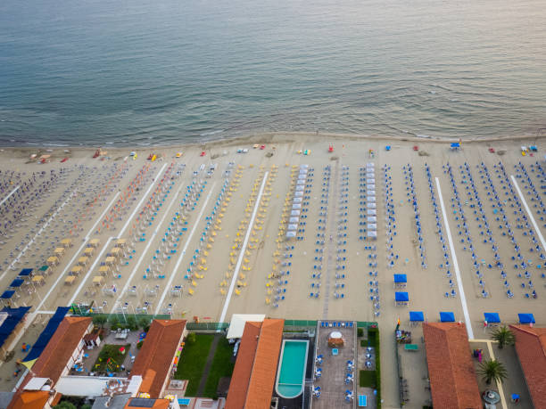 Il lungomare di Marina di Pietrasanta